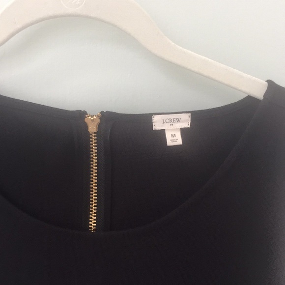 J.Crew black peplum tank top - Picture 4 of 5